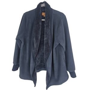 Koolaburra UGG Womens Faux Sherpa Cardigan Sweater Cardigan Size M Comfy Cozy